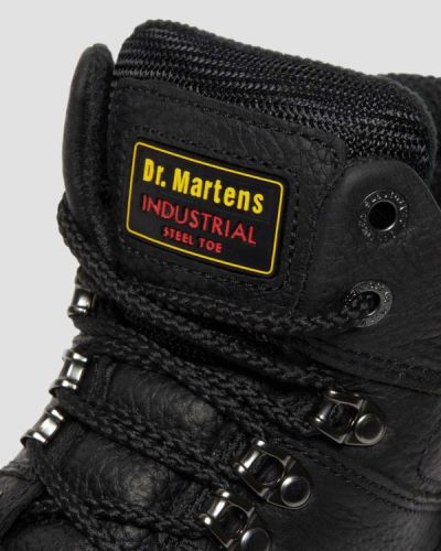 Botas De Seguridad Dr Martens Ironbridge Grizzly Cuero Steel Toe Para Mujer DR5187U
